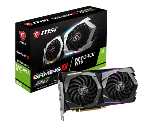 MSI GeForce GTX 1660 GAMING X 6GB Used GPU
