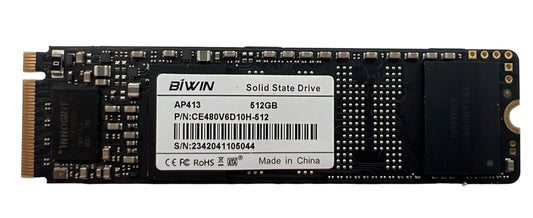 BIWIN 512GB AP413 NVMe M.2 (2280) Internal SSD Used SSD