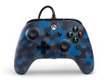 PowerA Wired Controller for Xbox One, One S, One X & Windows 10 Stealth Blue Camo Used Controller