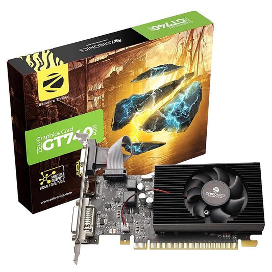 Zebronics Nvidia GEFORCE GT 740 4GB DDR3 Used GPU