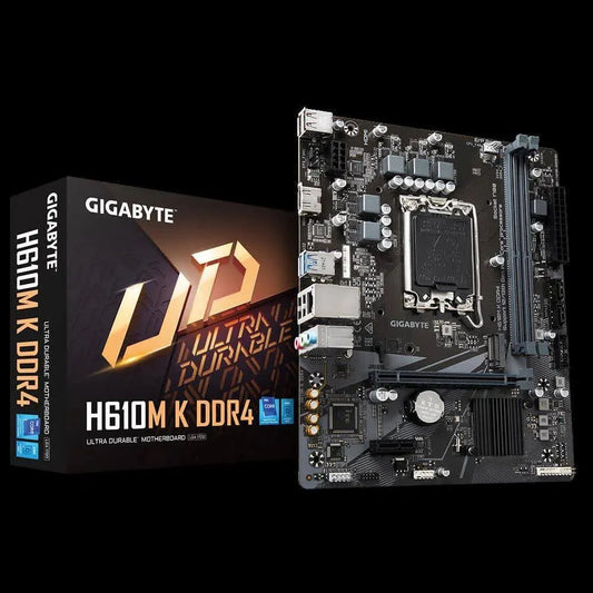 Gigabyte H610M K DDR4 LGA1700 Micro ATX Used Motherboard